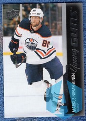2021-22 Upper Deck Extended Series Young Guns RC #715 Markus Niemelainen